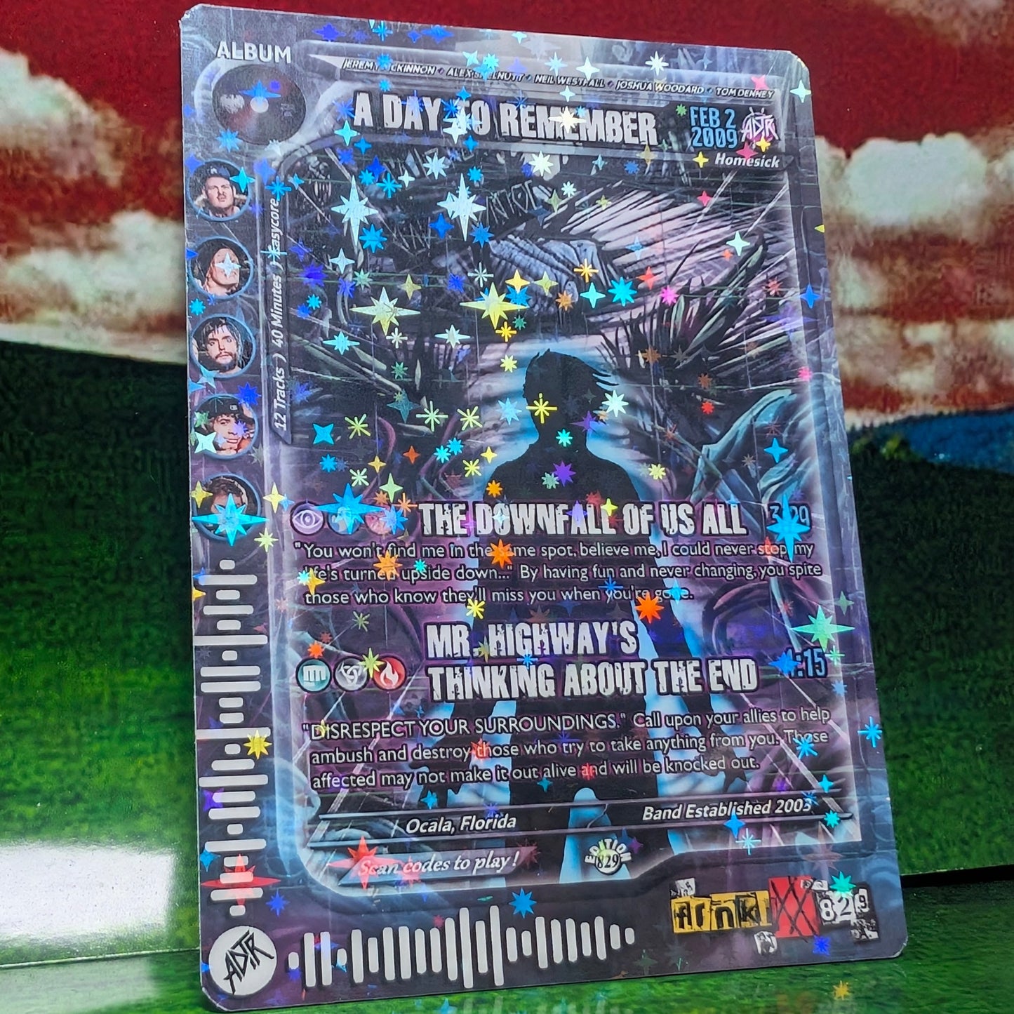 ADTR Holographic Trading Card