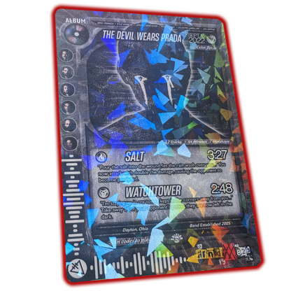 The Devil Wears Prada Holographic Trading Card