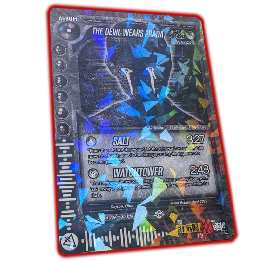 The Devil Wears Prada Holographic Trading Card