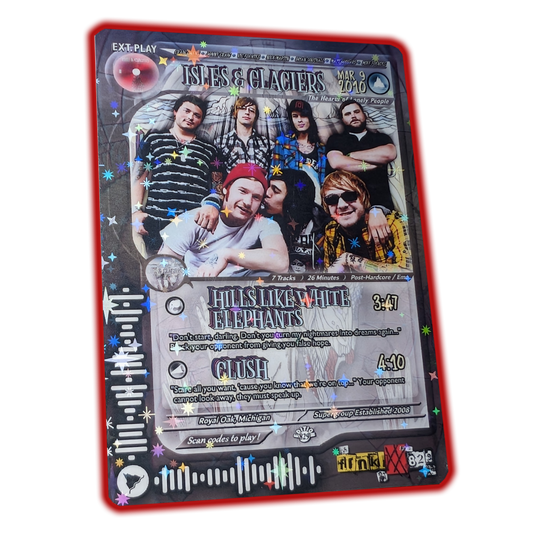 Isles & Glaciers Holographic Trading Card