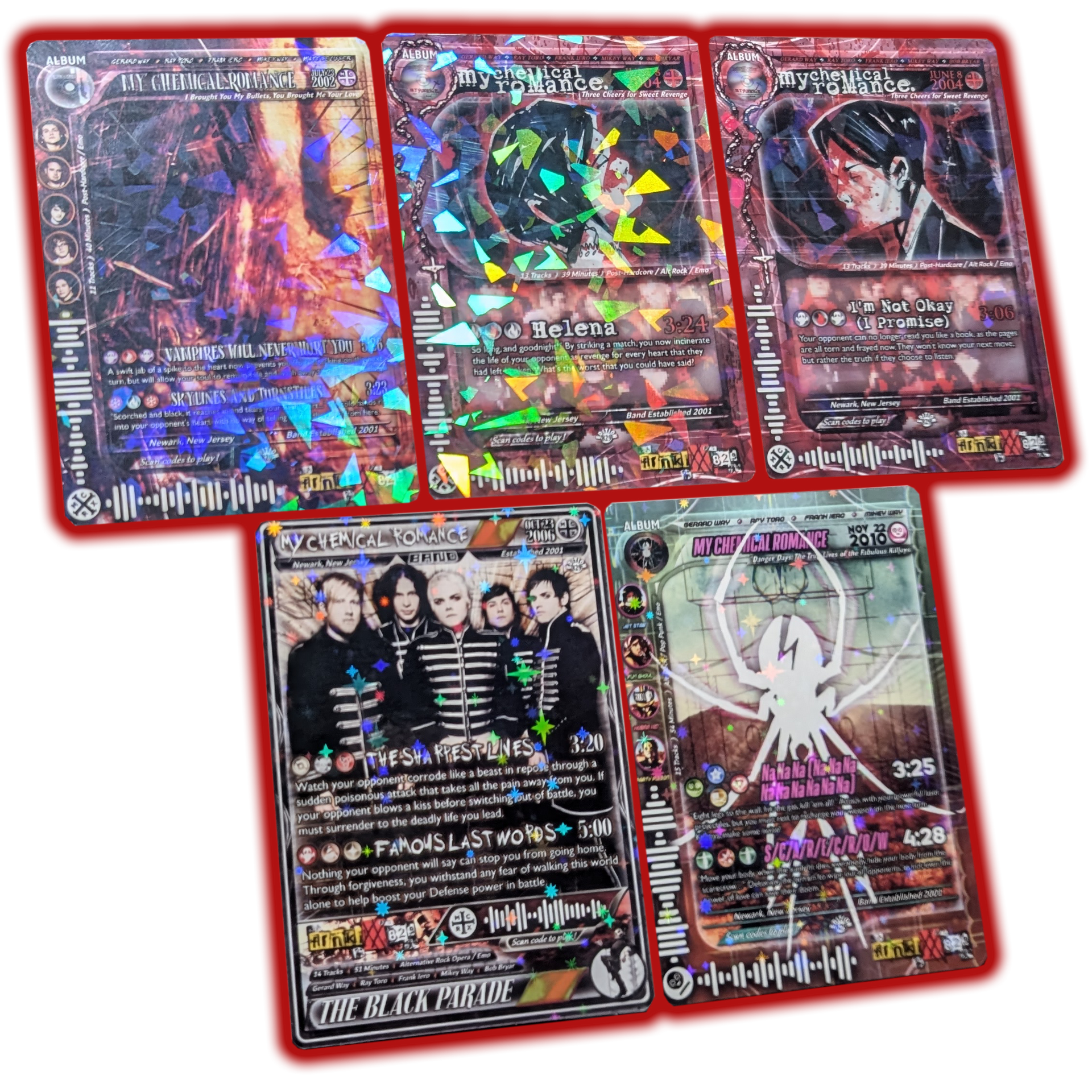 MCR Holographic Trading Card Set – frnkiXX.829