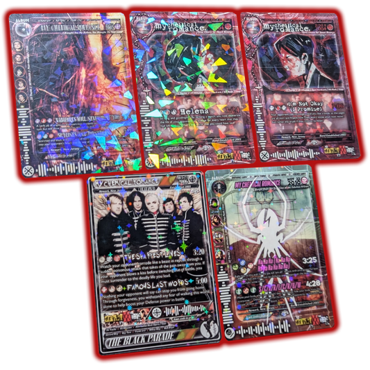 MCR Holographic Trading Card Set