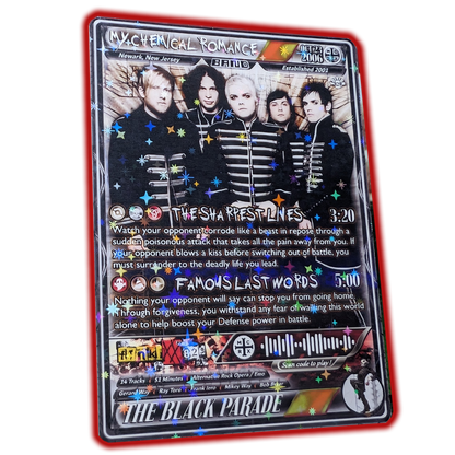 MCR Holographic Trading Card Set