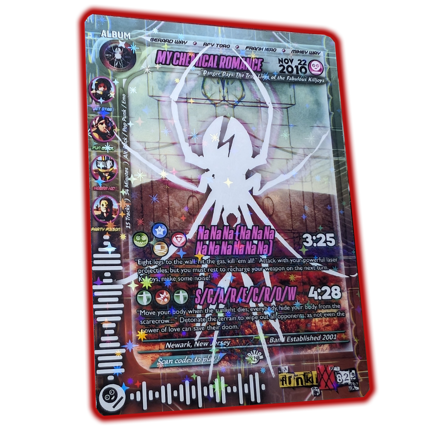 MCR Holographic Trading Card Set