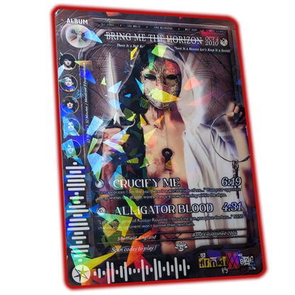 BMtH Holographic Trading Card Set