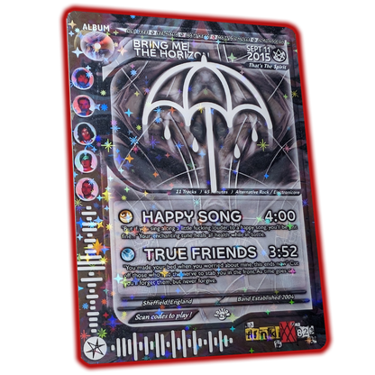 BMtH Holographic Trading Card Set