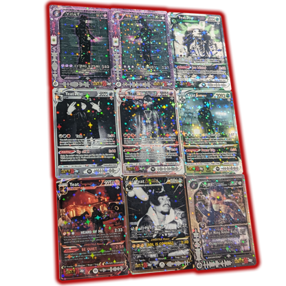 yeat pokemon card Yeat Holographic Trading Card Set – frnkiXX.829