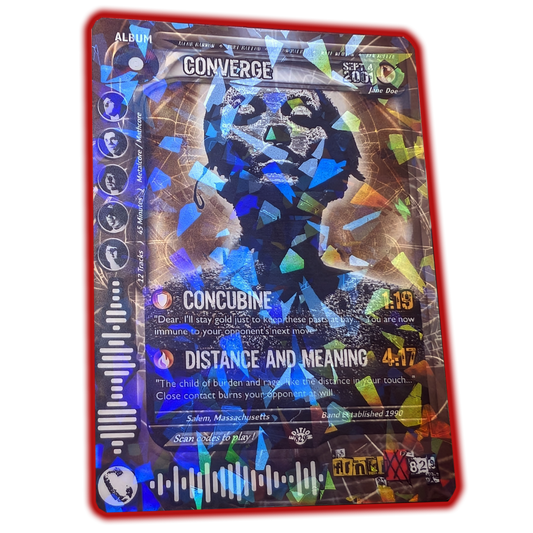 Converge Holographic Trading Card