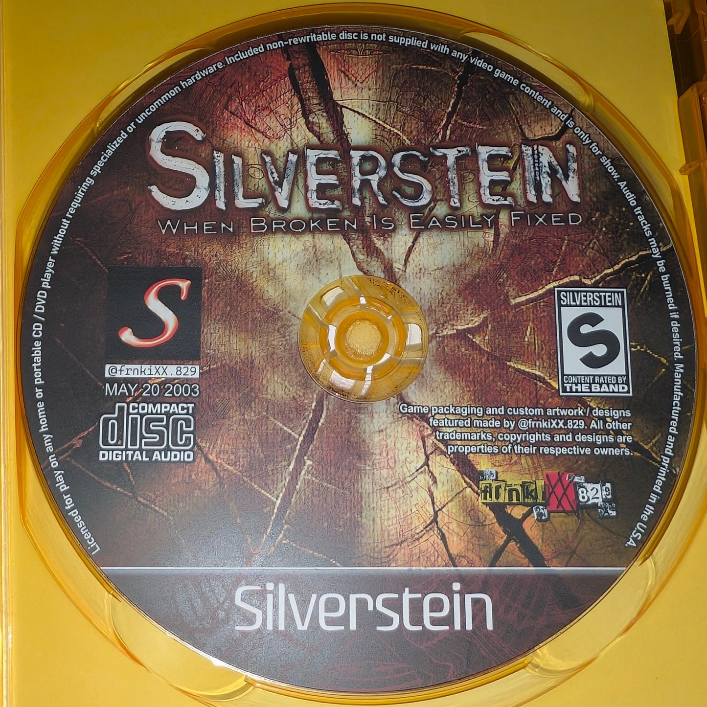 Silverstein (W.B.I.E.F.) Game Case