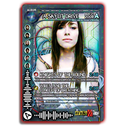 A Skylit Drive Holographic Trading Card