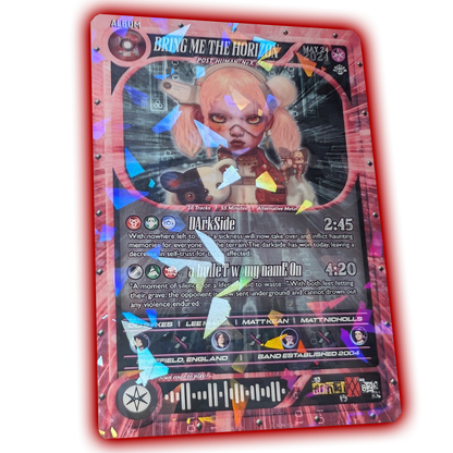 Bring Me The Horizon Holographic Trading Card Set