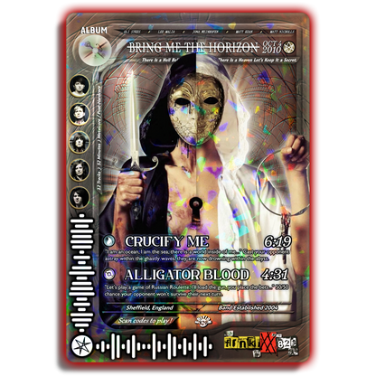B.M.t.H. Holographic Trading Card Set
