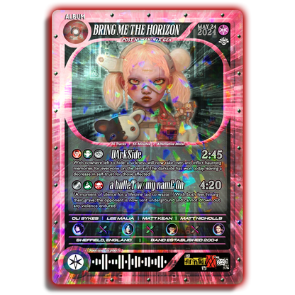 B.M.t.H. Holographic Trading Card Set