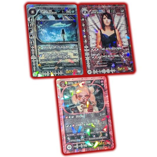 Bring Me The Horizon Holographic Trading Card Set