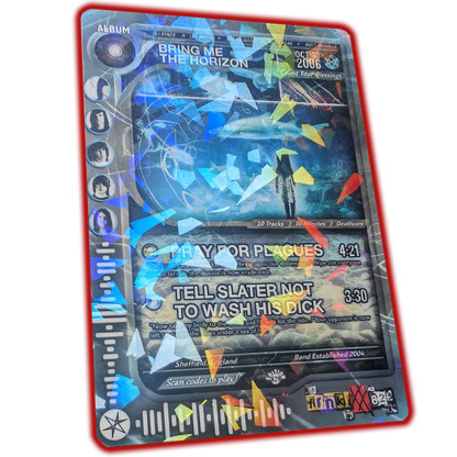 Bring Me The Horizon Holographic Trading Card Set