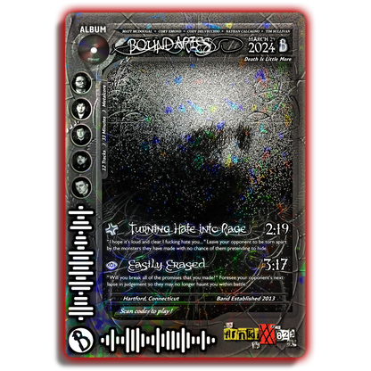 Boundaries Holographic Trading Card Set