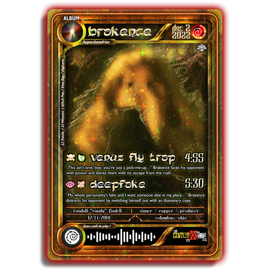 brakence Holographic Trading Card