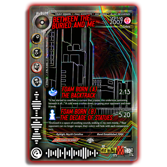 B.T.B.A.M. Holographic Trading Card