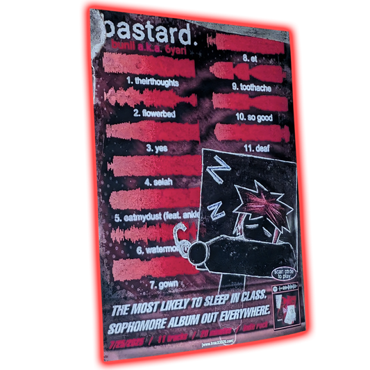 bunii / 6yari - "bastard" Poster