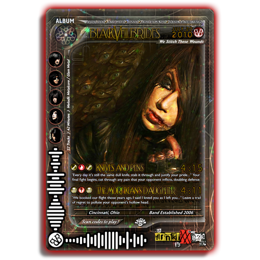 B.V.B. Holographic Trading Card