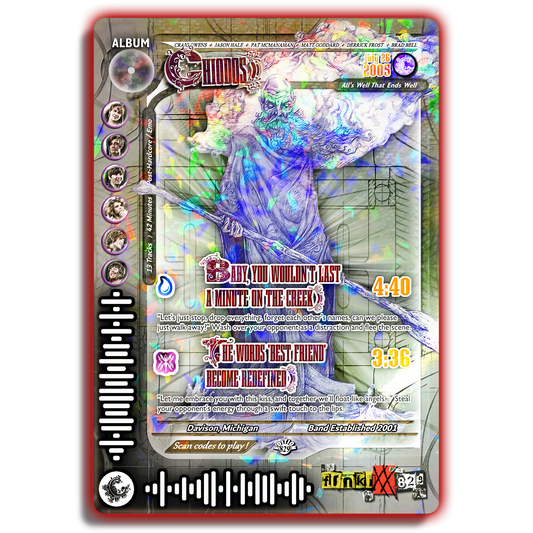 Chiodos Holographic Trading Card