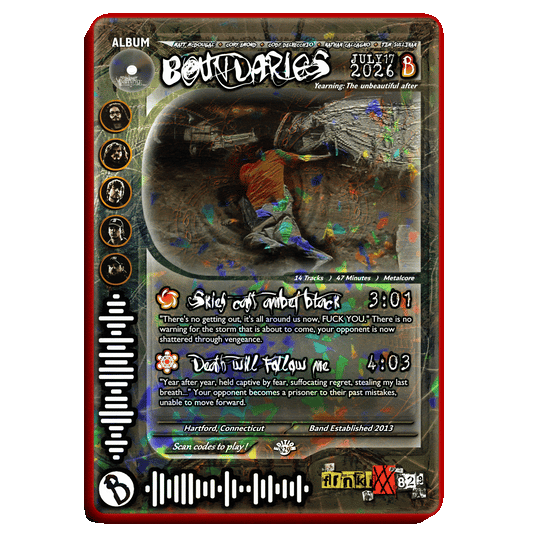 Boundaries Holographic Trading Card Set