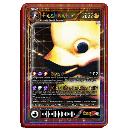 Fleshwater Holographic Trading Card Set