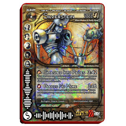 Silverstein Holographic Trading Card Set