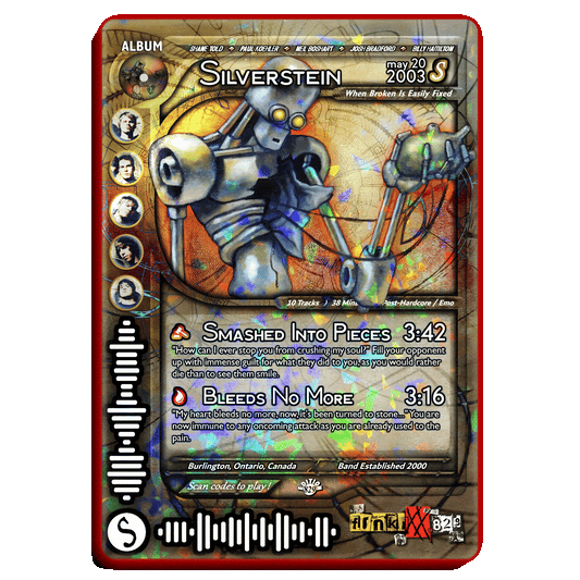 Silverstein Holographic Trading Card Set