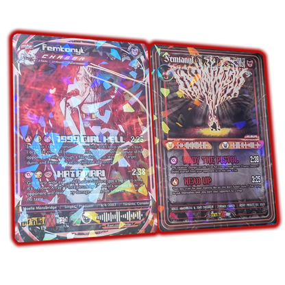 femtanyl Holographic Trading Card Set