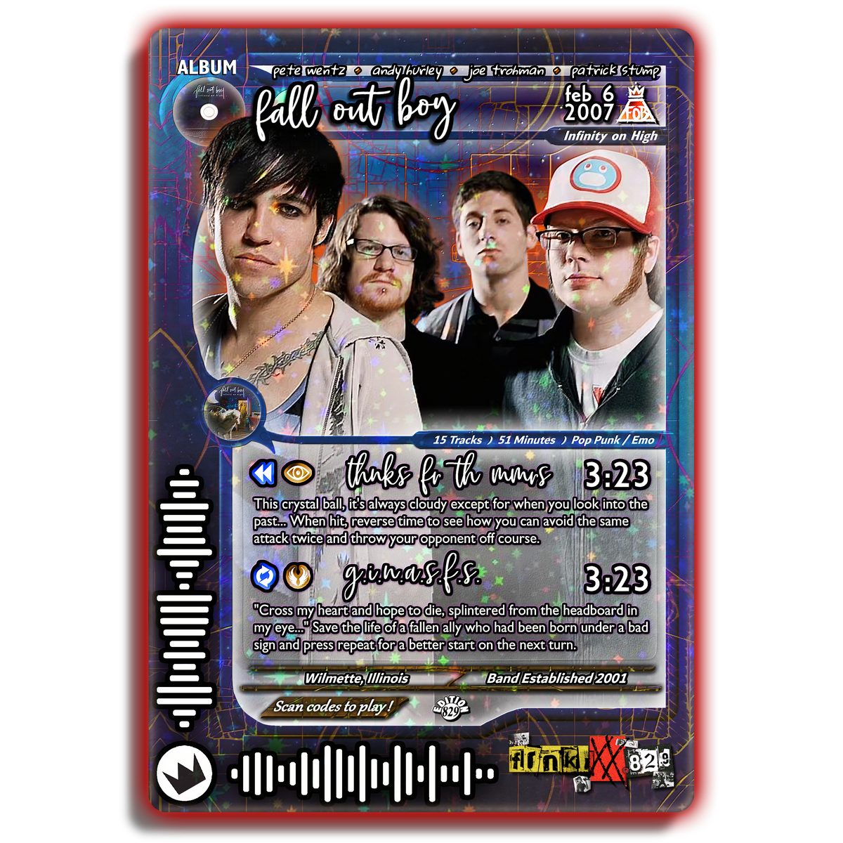 F.O.B. Holographic Trading Card