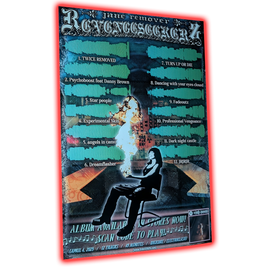 Jane Remover - "Revengeseekerz" Poster