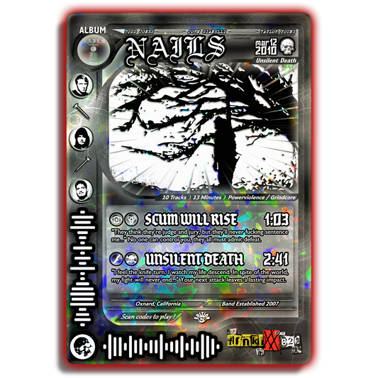 NAILS Holographic Trading Card