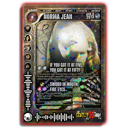 Norma Jean Holographic Trading Card Set