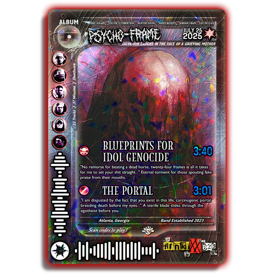 PSYCHO-FRAME Holographic Trading Card