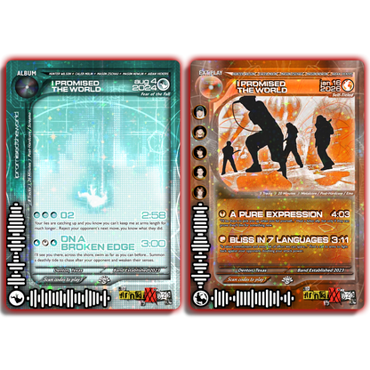I Promised The World Holographic Trading Card Set