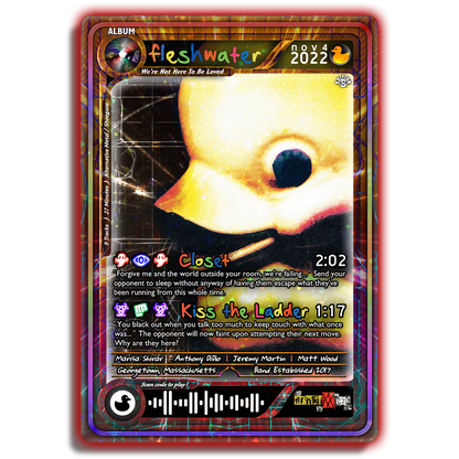 Fleshwater Holographic Trading Card Set