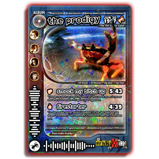 The Prodigy Holographic Trading Card