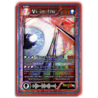 Vein.fm Holographic Trading Card Set