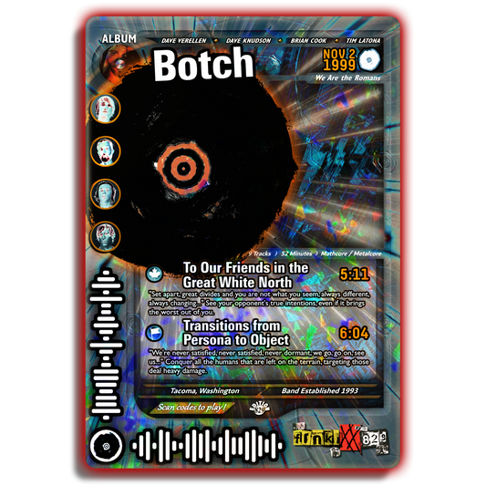 Botch Holographic Trading Card