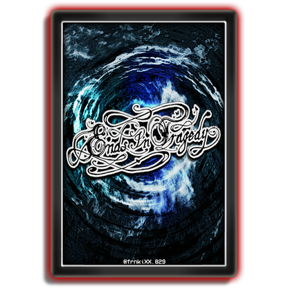 Ends In Tragedy Holographic Trading Card