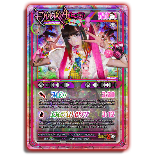 Ennaria Holographic Trading Card