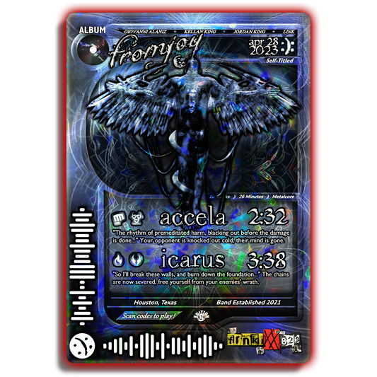fromjoy Holographic Trading Card