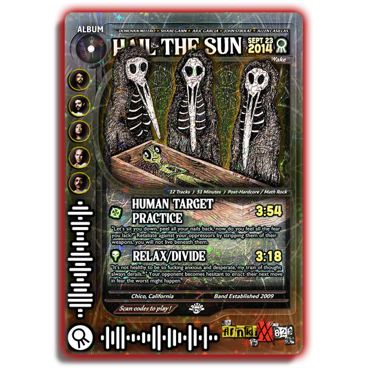 Hail The Sun Holographic Trading Card