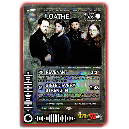 Loathe Holographic Trading Card Set