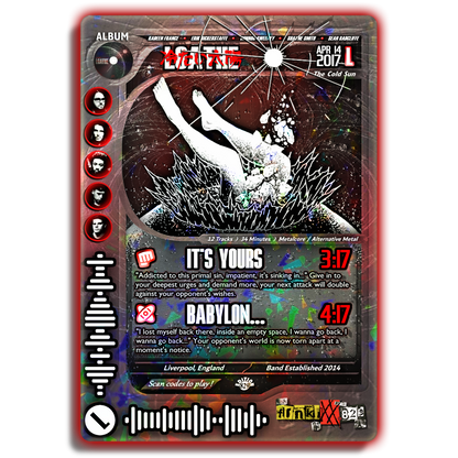 Loathe Holographic Trading Card Set