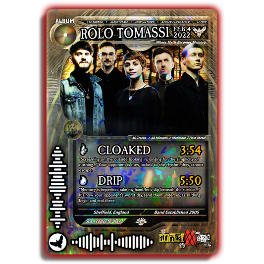 Rolo Tomassi Holographic Trading Card