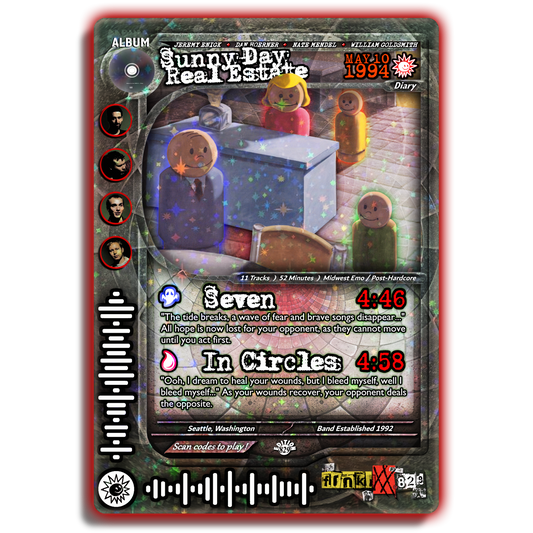 S.D.R.E. Holographic Trading Card