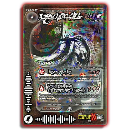 Crowquill Holographic Trading Card Set