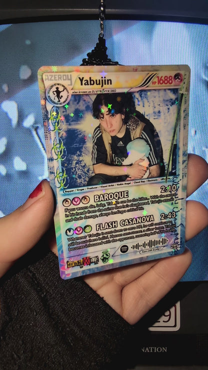 Yabujin Holographic Trading Card